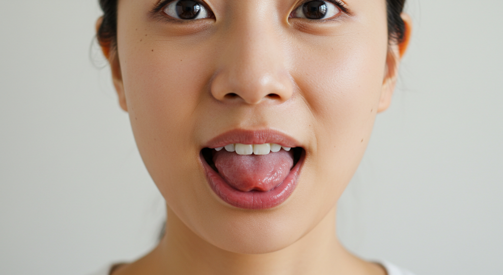 舌が動きにくい場合は…